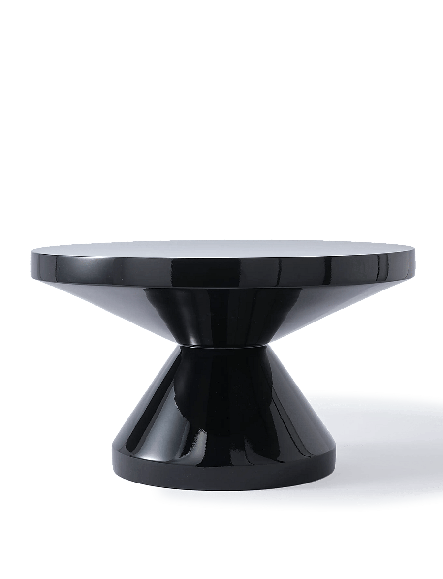 POLSPOTTEN - coffee table zig zag black - couchtische - black - 0
