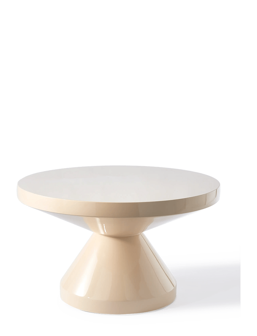 POLSPOTTEN - coffee table zig zag - couchtische - beige - 0