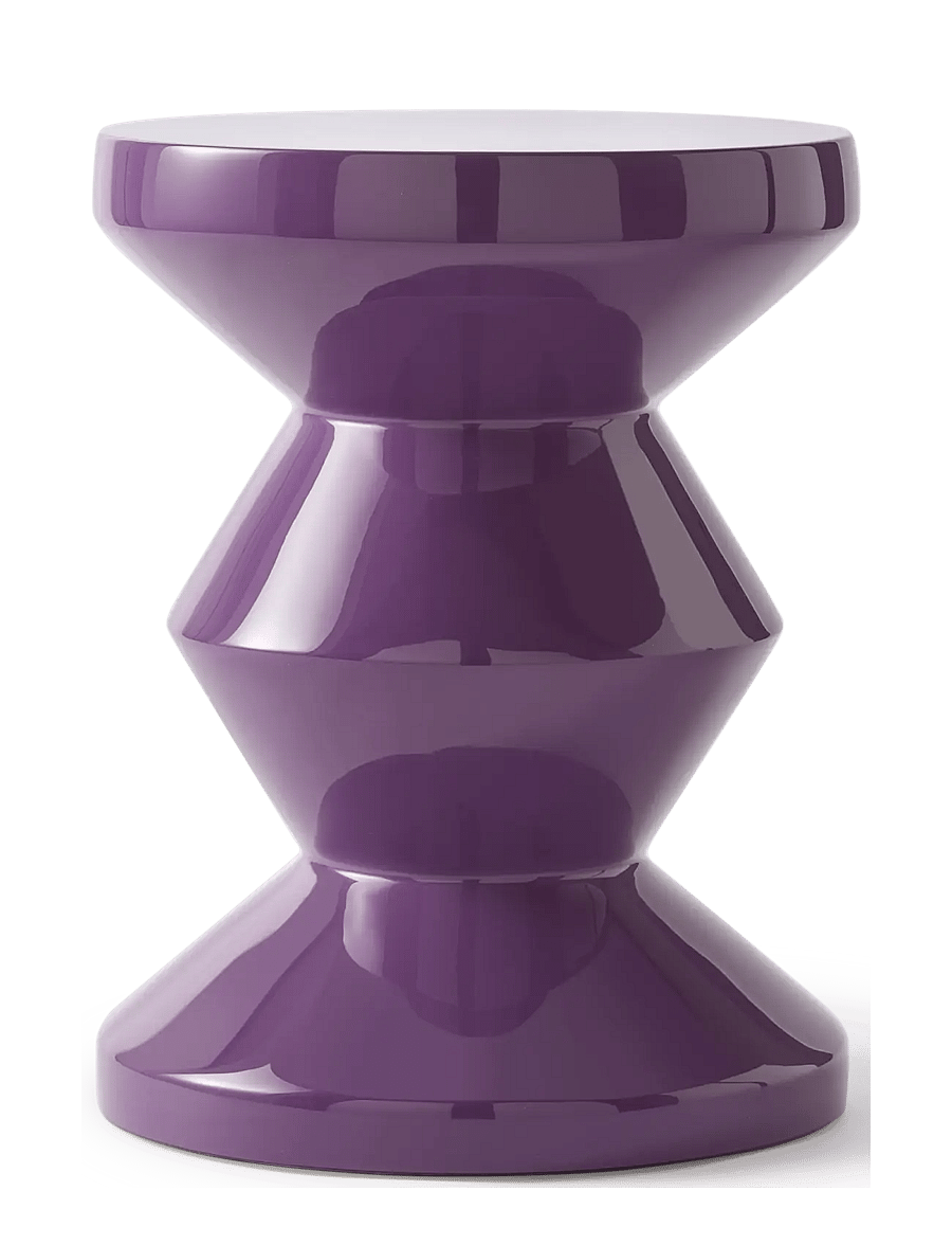 POLSPOTTEN - Zig Zag - beistelltische & kleine tische - dark purple - 2