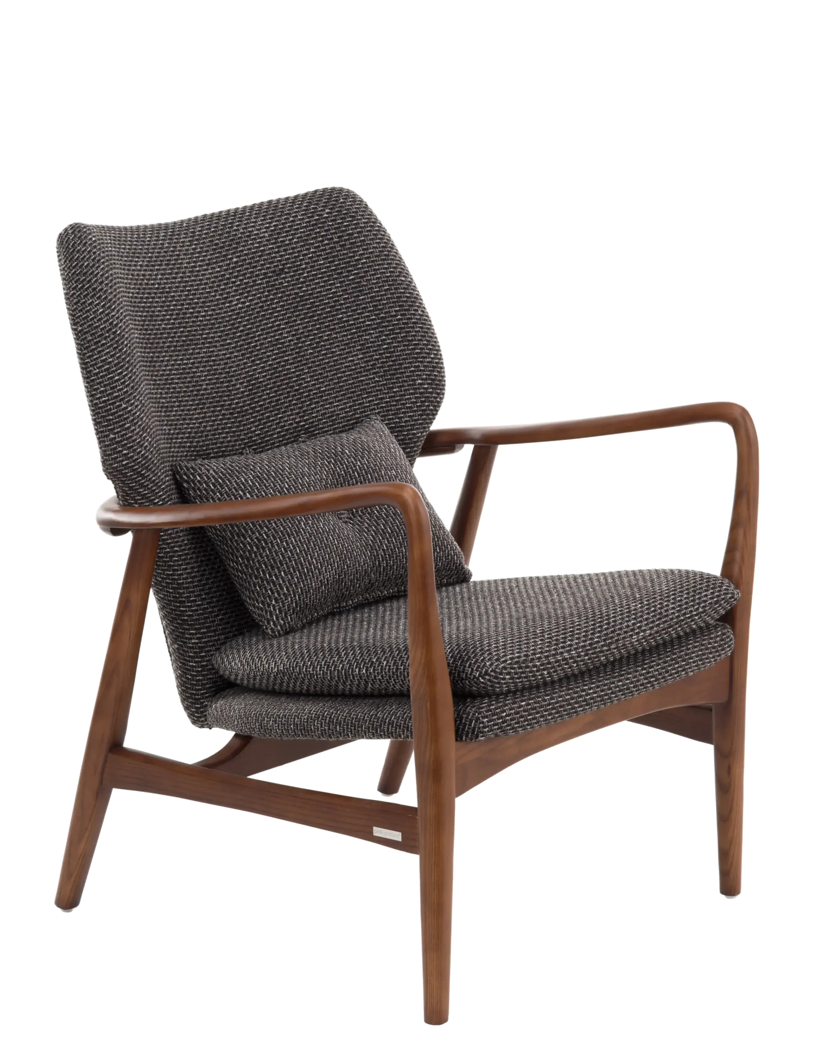 POLSPOTTEN Chair Peggy, W67.5X D73X H85 cm, Grey, Stole & Skamler > Lænestole, Unisex