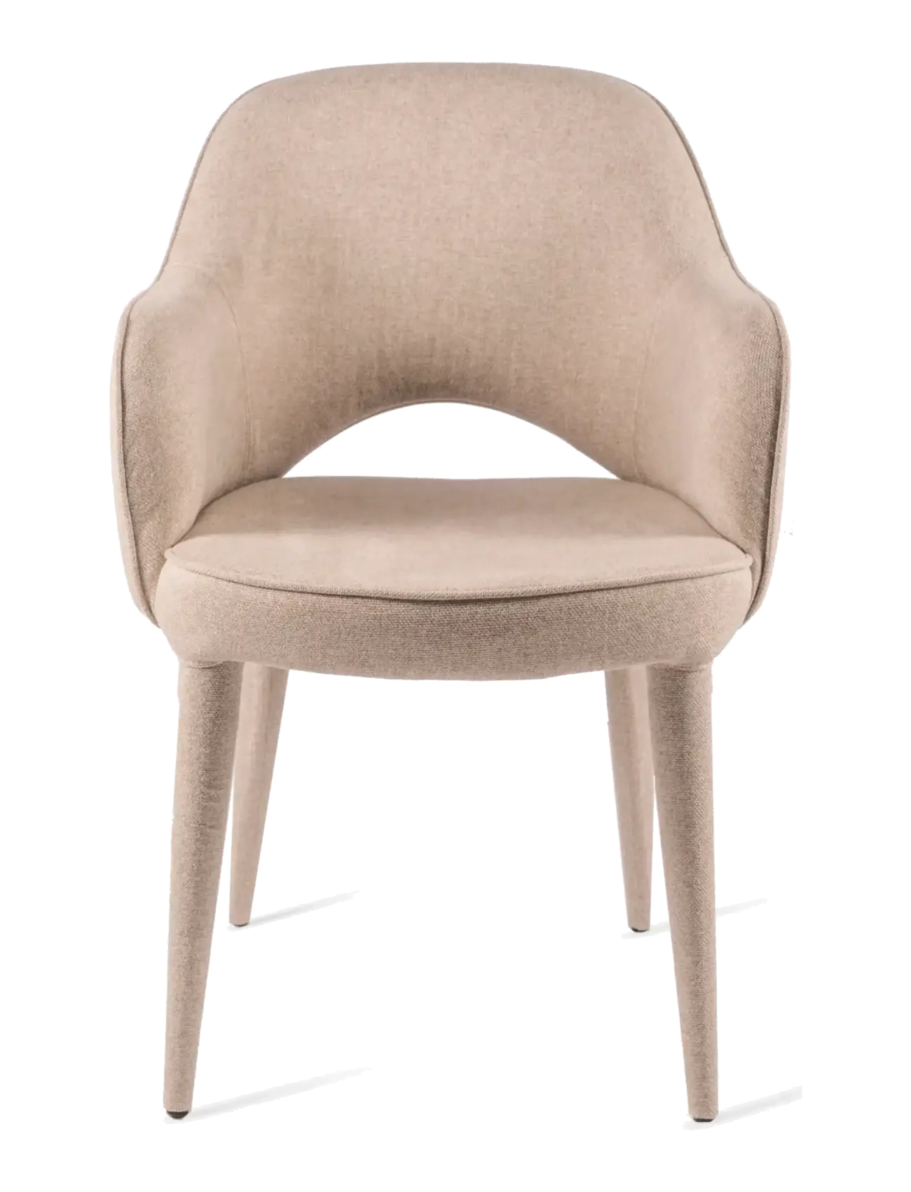POLSPOTTEN - Chair arms Cosy fabric ecru - stolar - beige - 1