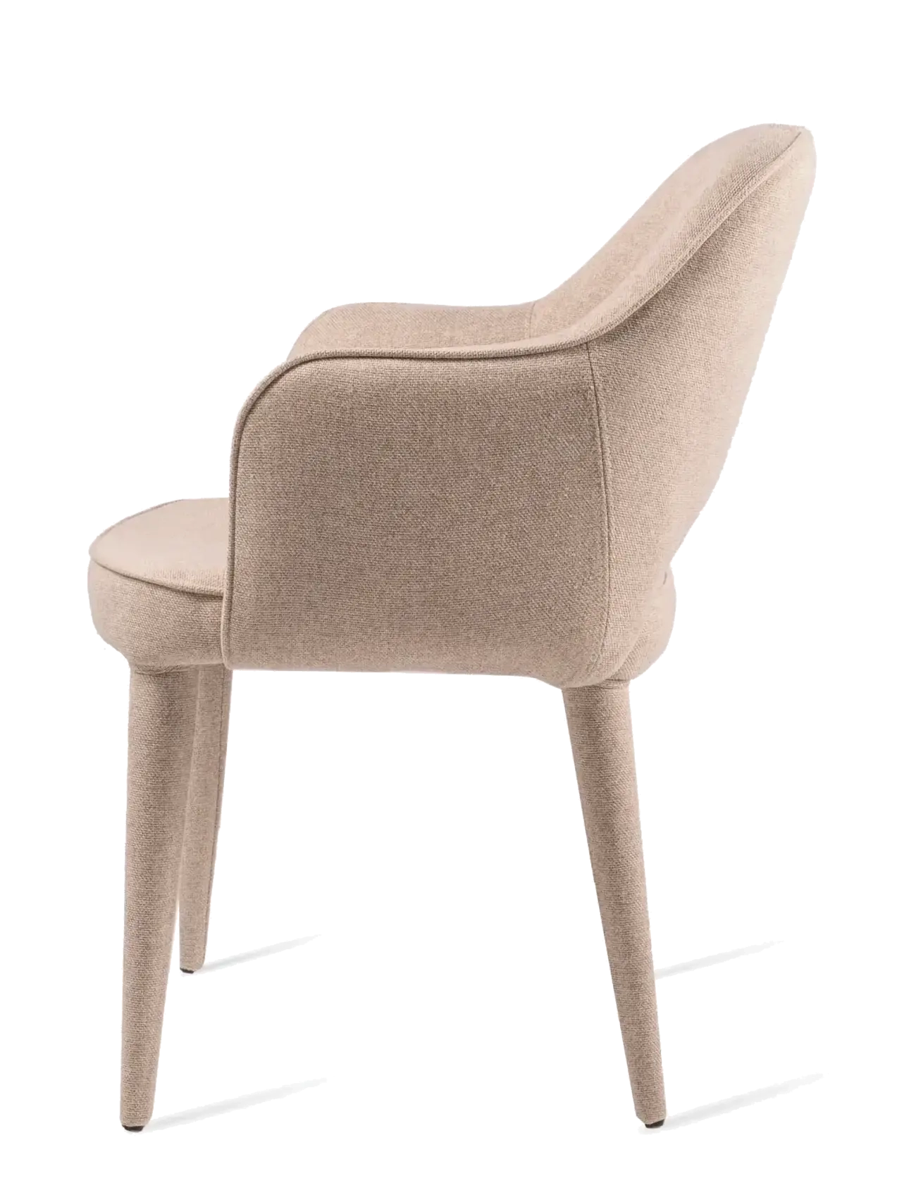 POLSPOTTEN - Chair arms Cosy fabric ecru - stolar - beige - 4