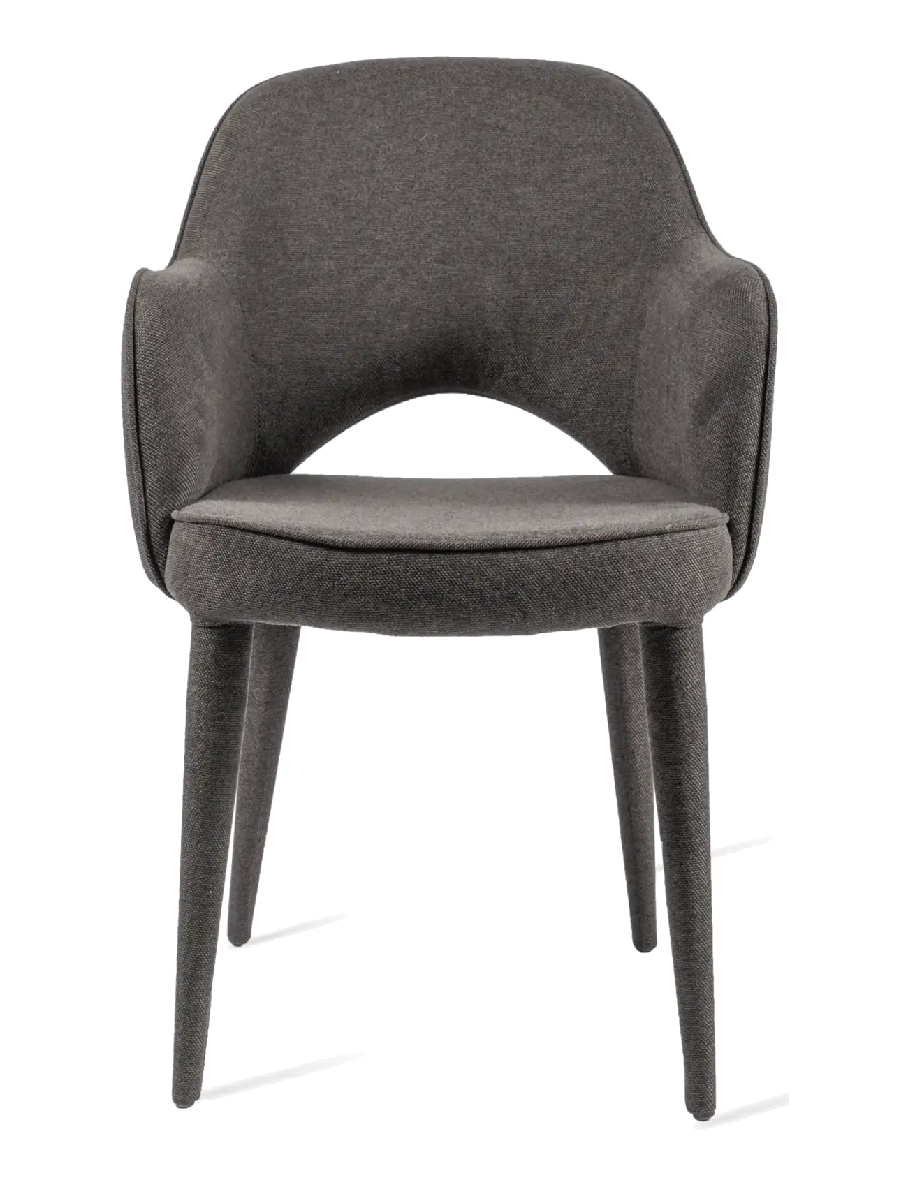 POLSPOTTEN - Chair Arms Cosy Fabric dark grey - light grey - 1