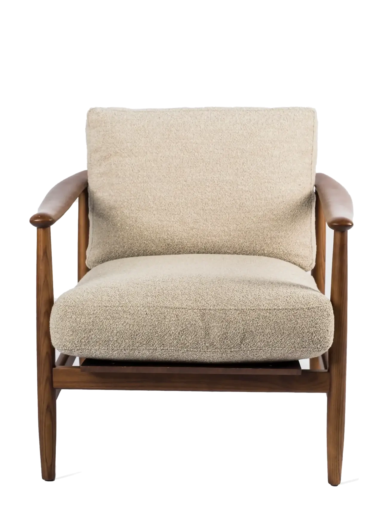 POLSPOTTEN Chair Todd, W75X D74X H74 cm, Beige, Stole & Skamler > Lænestole, Unisex
