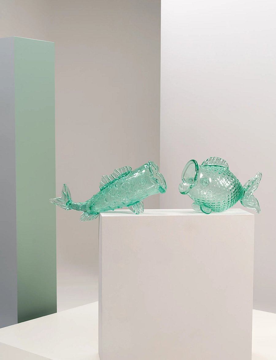 POLSPOTTEN - Jar fish - vasen - transparent - 3