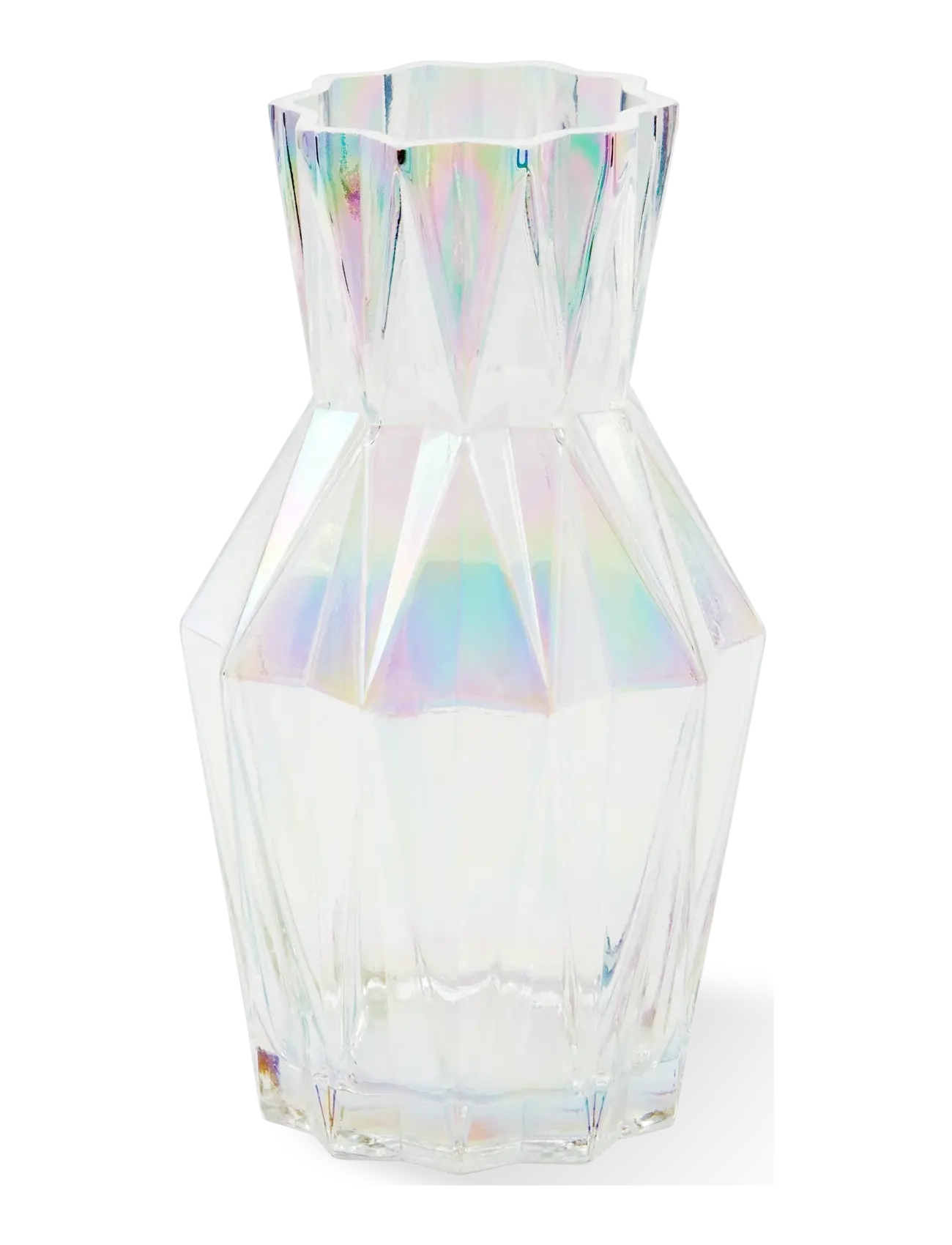 POLSPOTTEN vase folds glass luster S - Voir tout - MULTI-COLOUR / multi