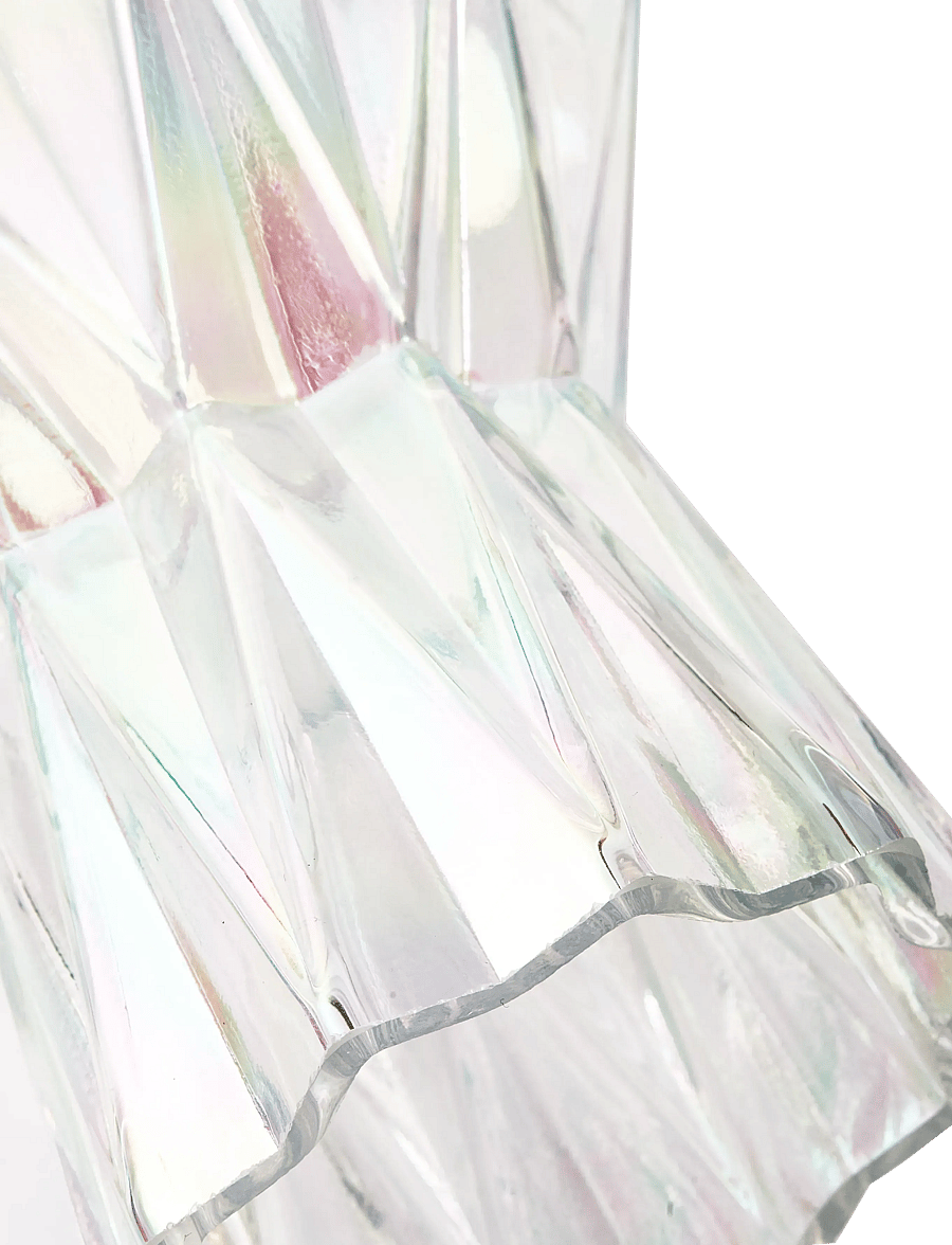POLSPOTTEN - vase folds glass luster S - vasen - multi-colour - 4