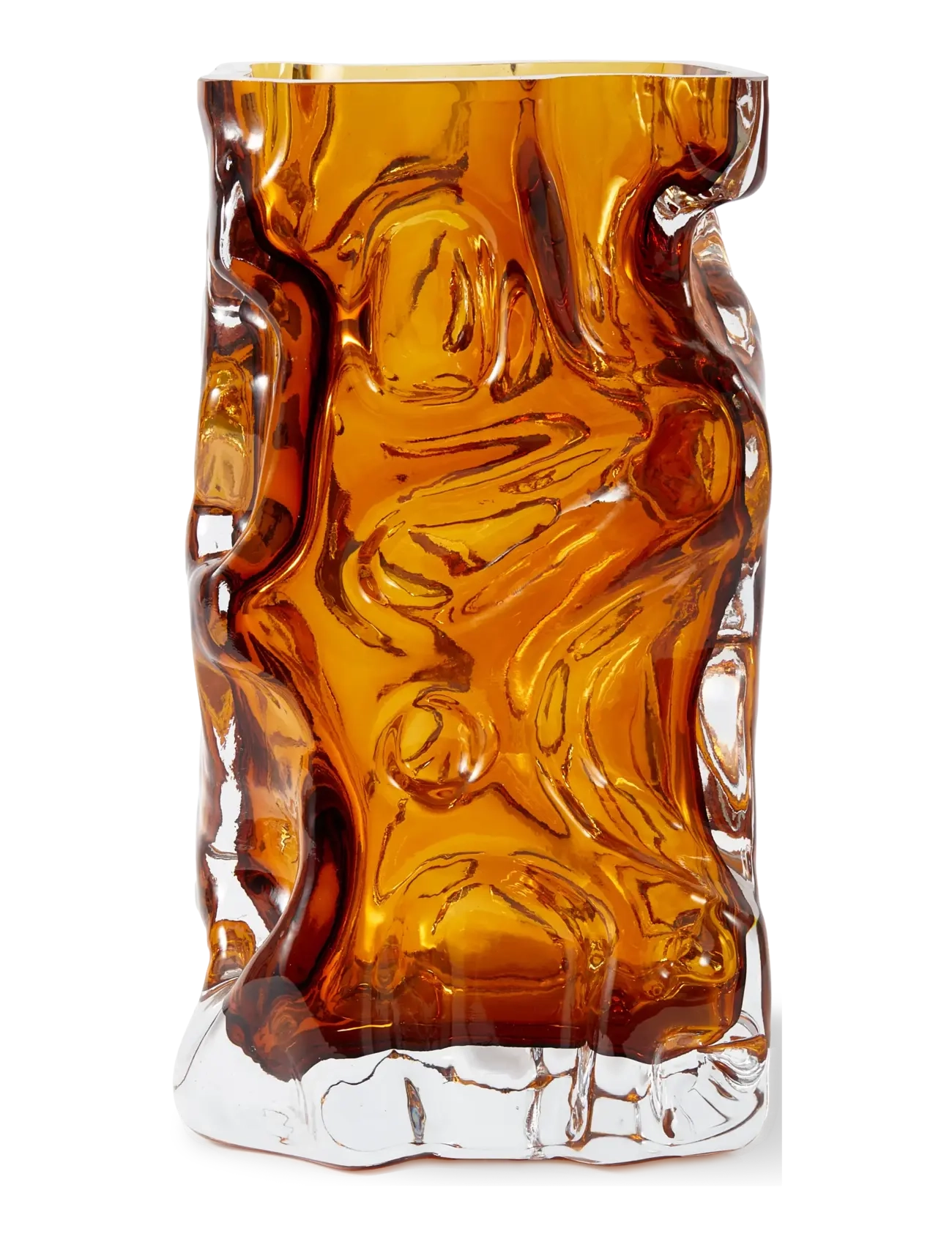 POLSPOTTEN - vase ice ochre - ochre - 3