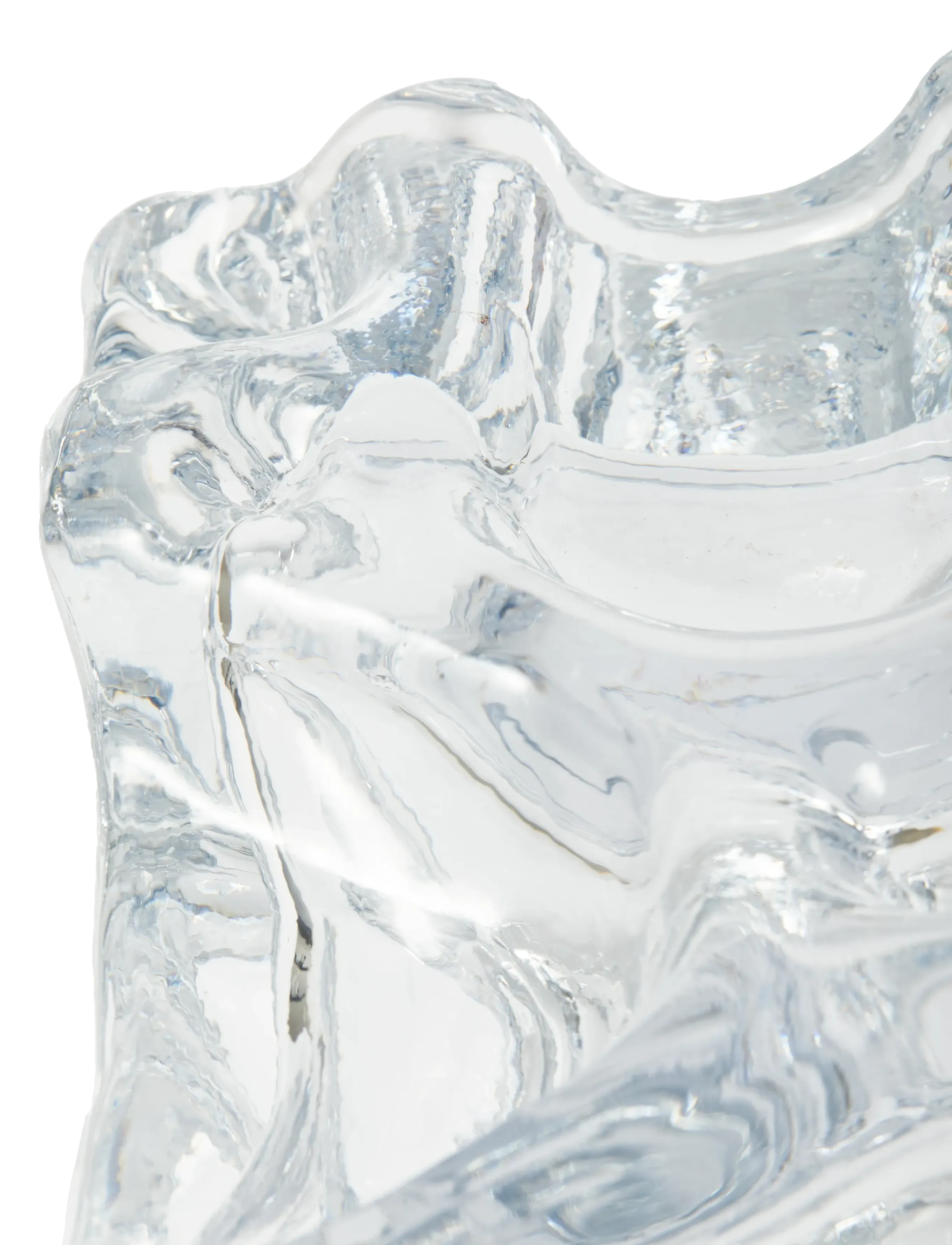 POLSPOTTEN - vase ice clear - transparent - 4