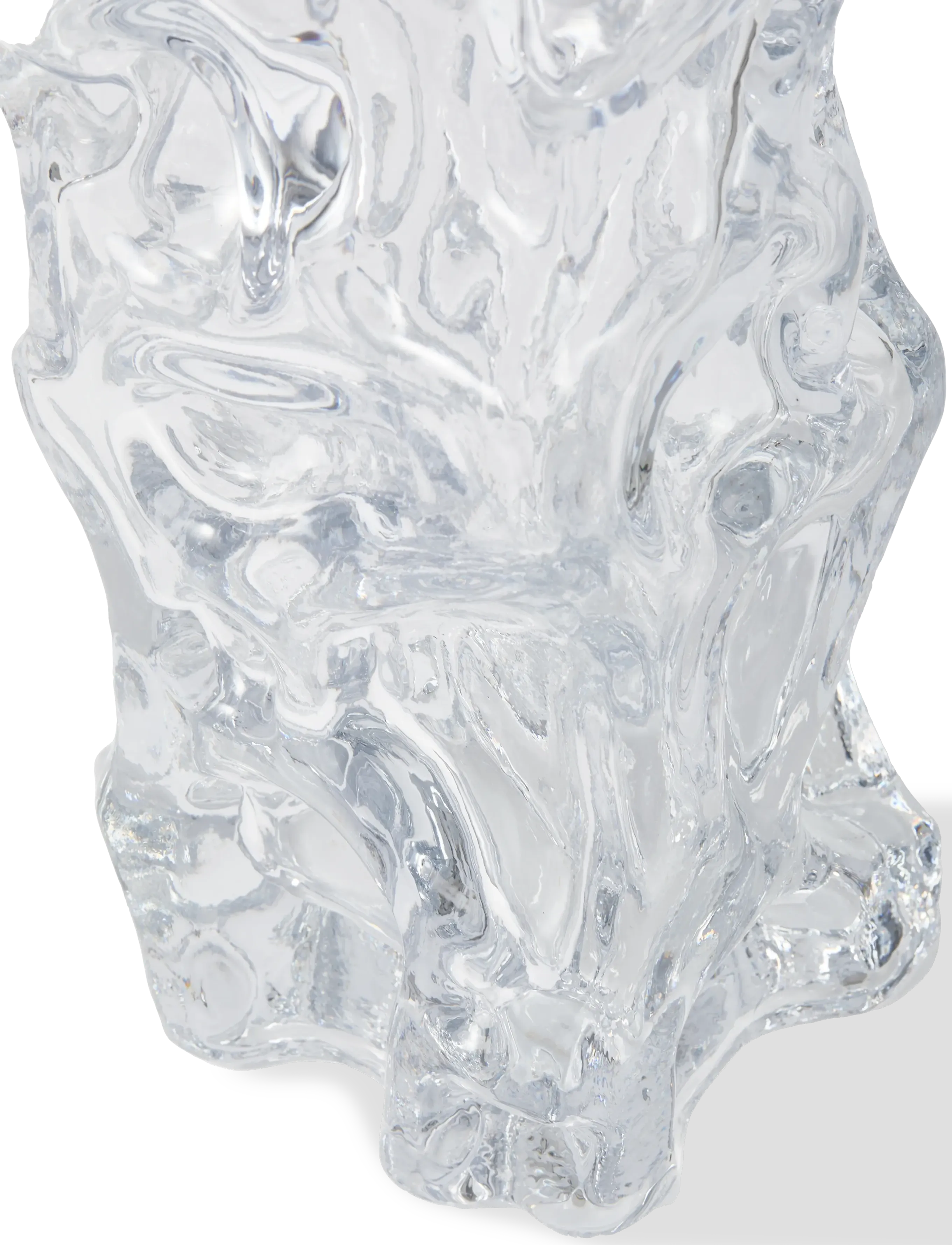 POLSPOTTEN - vase ice clear - transparent - 5