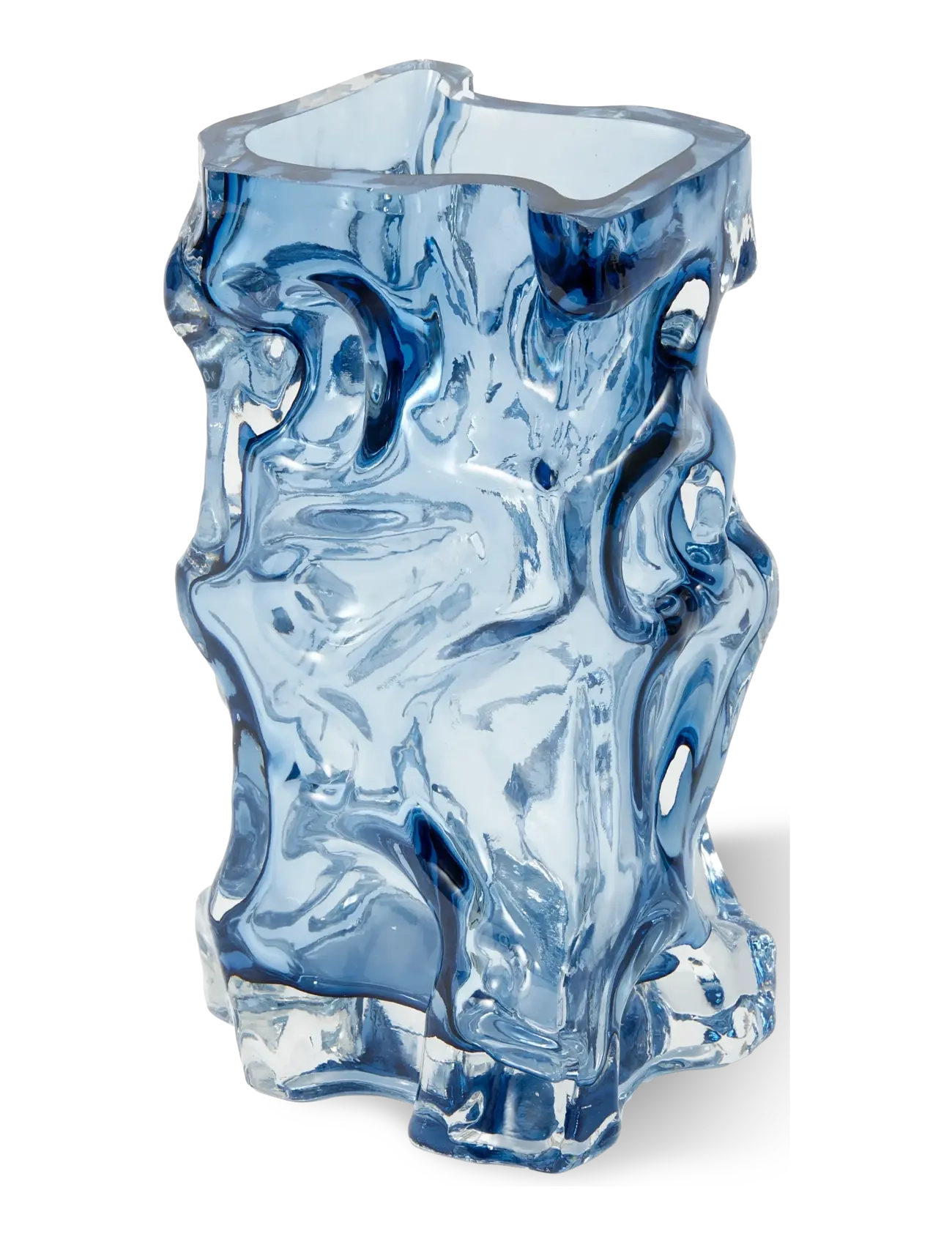 POLSPOTTEN vase ice dark blue - Interiør - DARK BLUE / blue