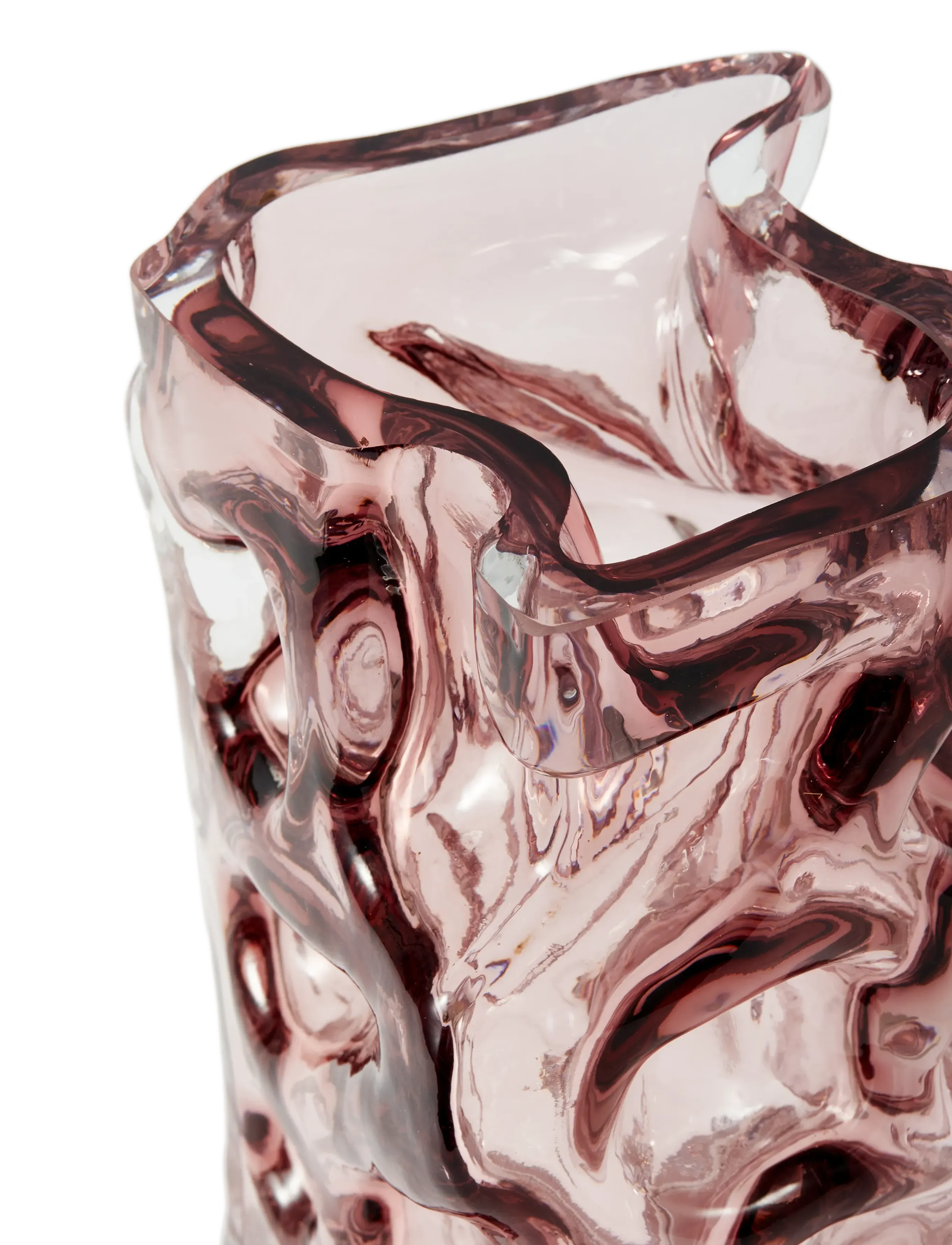 POLSPOTTEN - vase ice light pink - light pink - 5