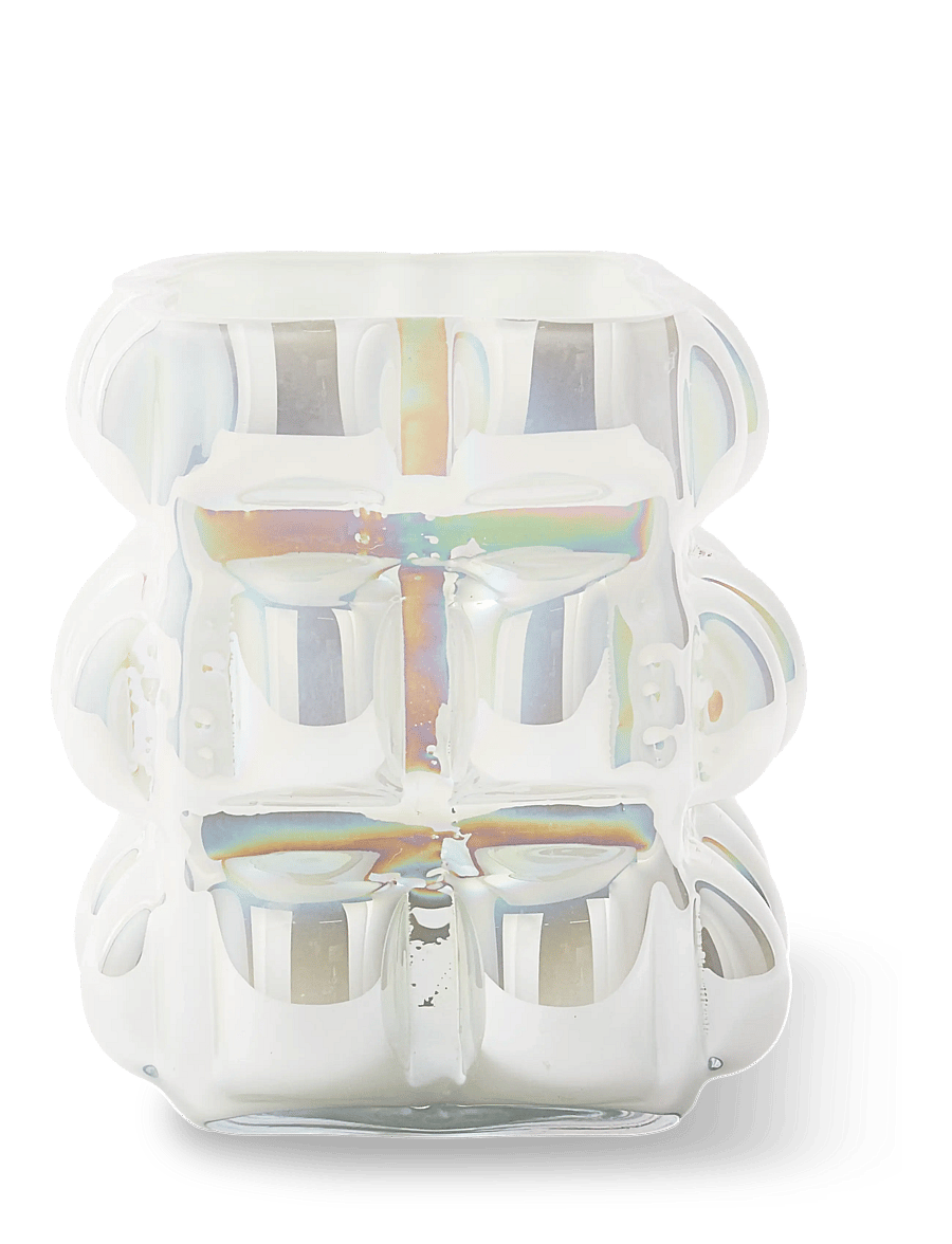 POLSPOTTEN - vase bubble - vasen - white - 4