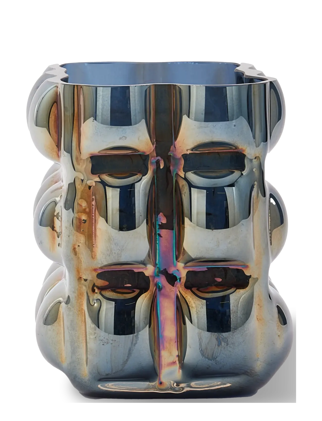 POLSPOTTEN - vase bubble - vazen - dark blue - 4