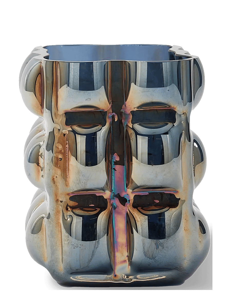 POLSPOTTEN - vase bubble - vasen - dark blue - 4
