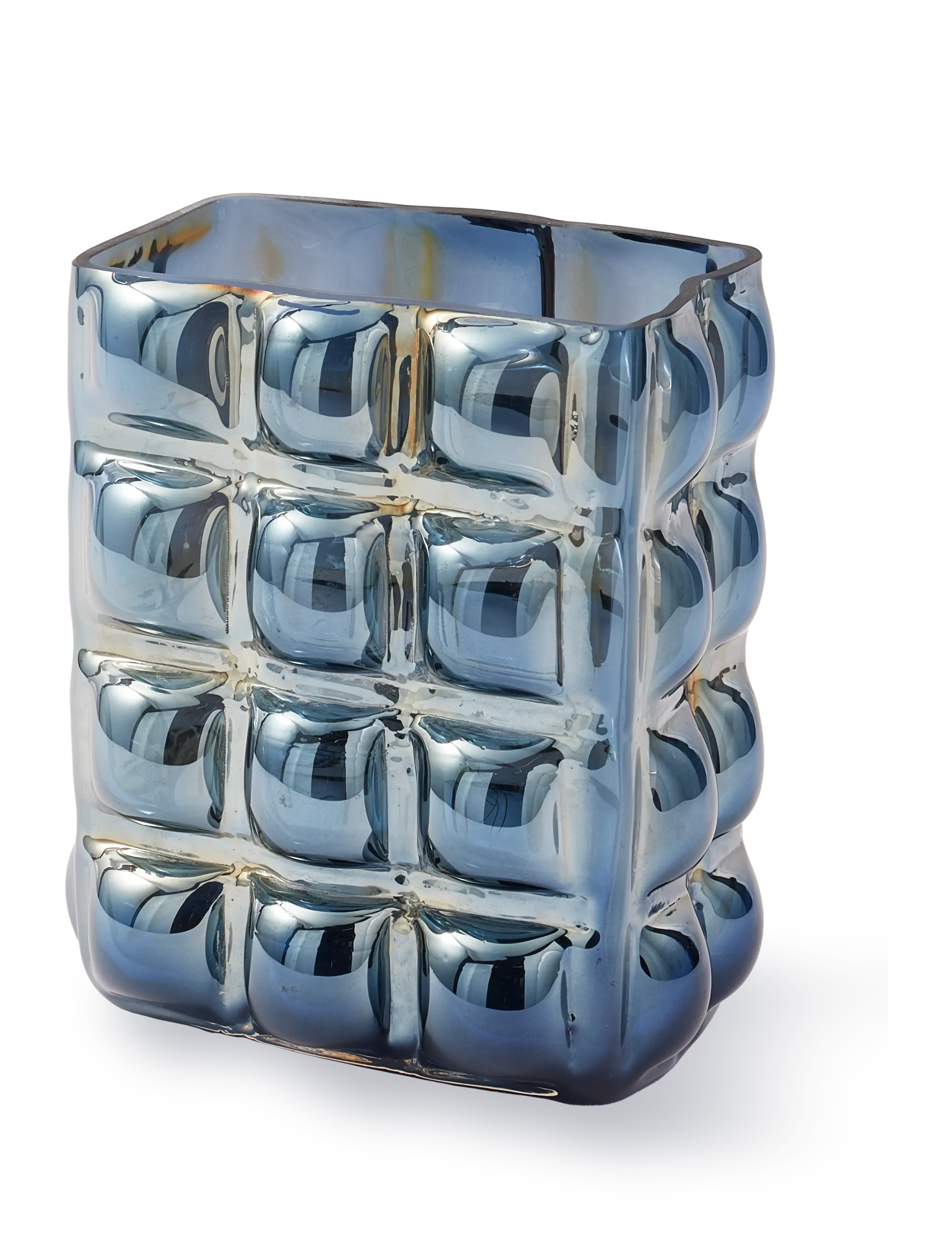 POLSPOTTEN vase bubble dark blue L - Weihnachtsgeschenke - DARK BLUE / navy