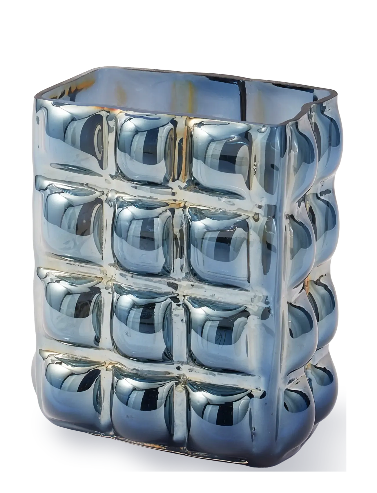 POLSPOTTEN vase bubble dark blue L - Julegaver - DARK BLUE / navy