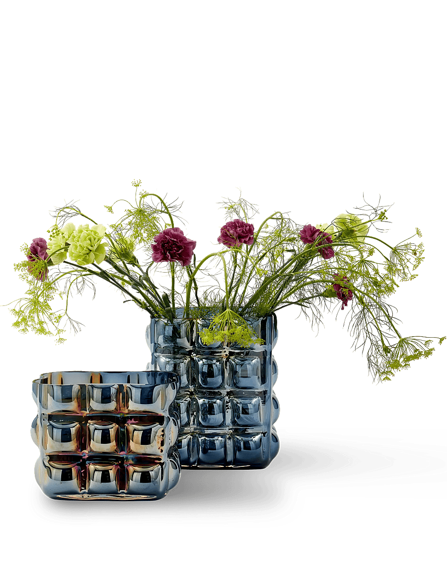 POLSPOTTEN - vase bubble - vasen - dark blue - 5