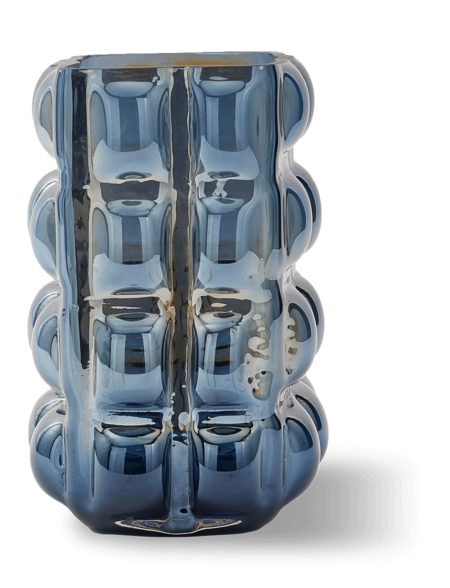 POLSPOTTEN - vase bubble - vasen - dark blue - 4