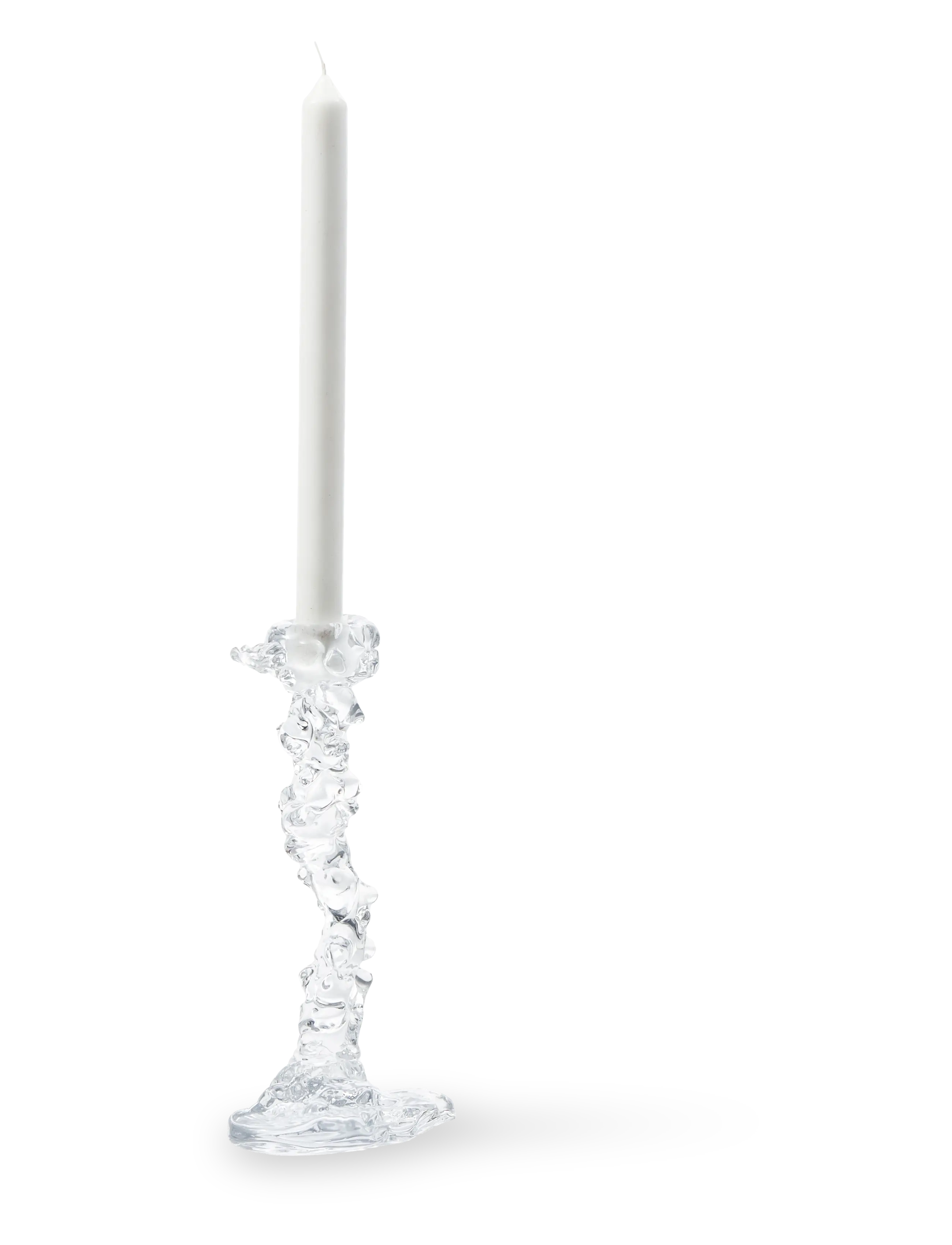 POLSPOTTEN - Drip candle holder  - küünlajalad - transparent - 3