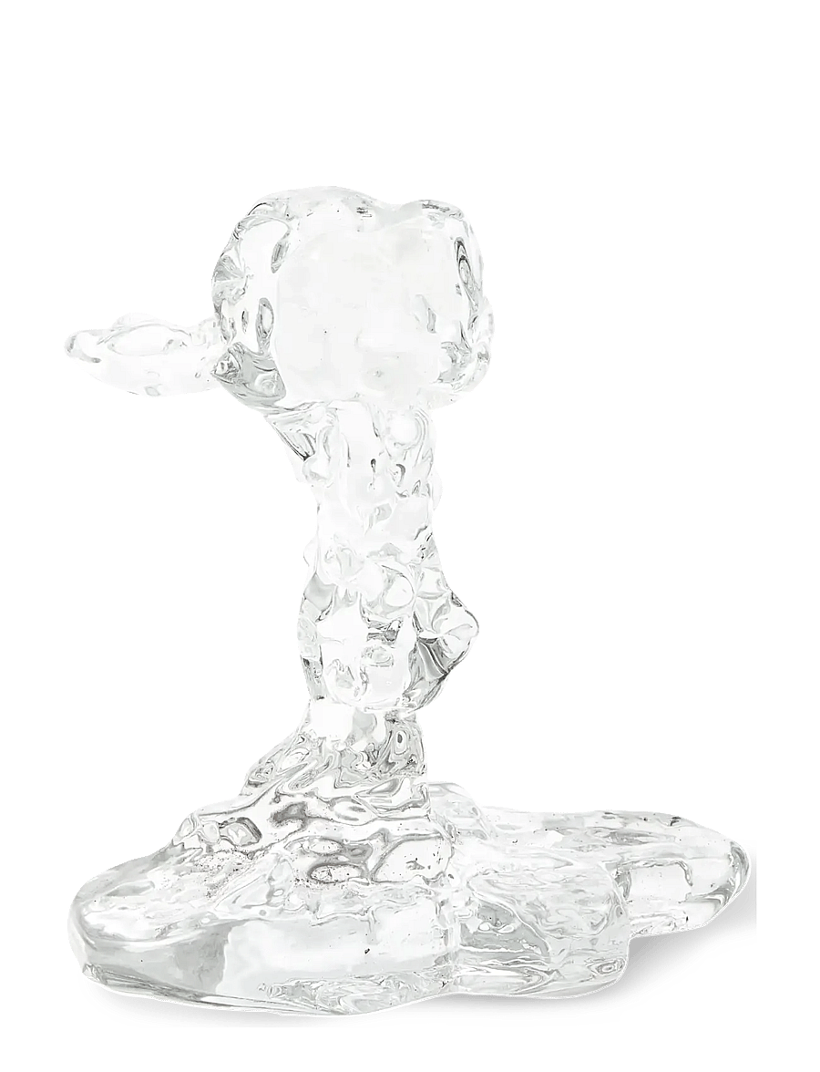 POLSPOTTEN - drip candle holder glass S - transparent - 1