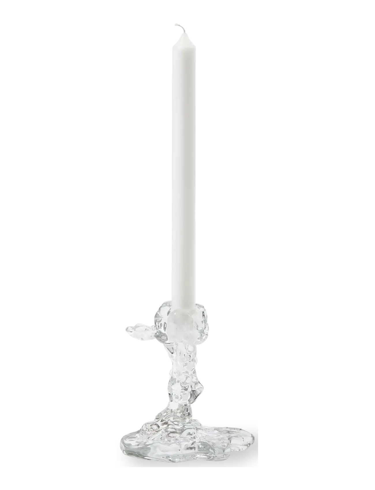 POLSPOTTEN - drip candle holder glass S - transparent - 4