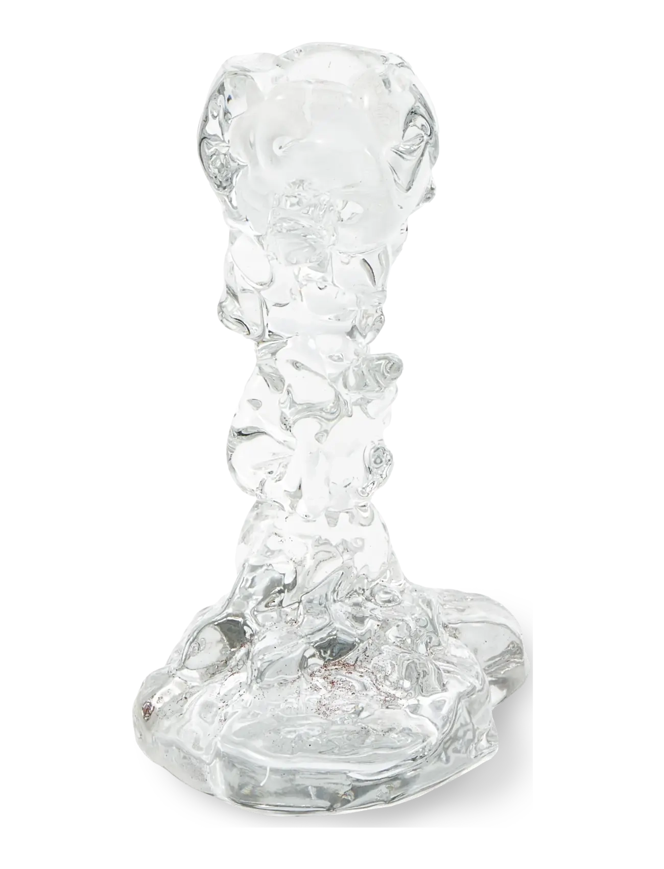 POLSPOTTEN - drip candle holder glass S - transparent - 5