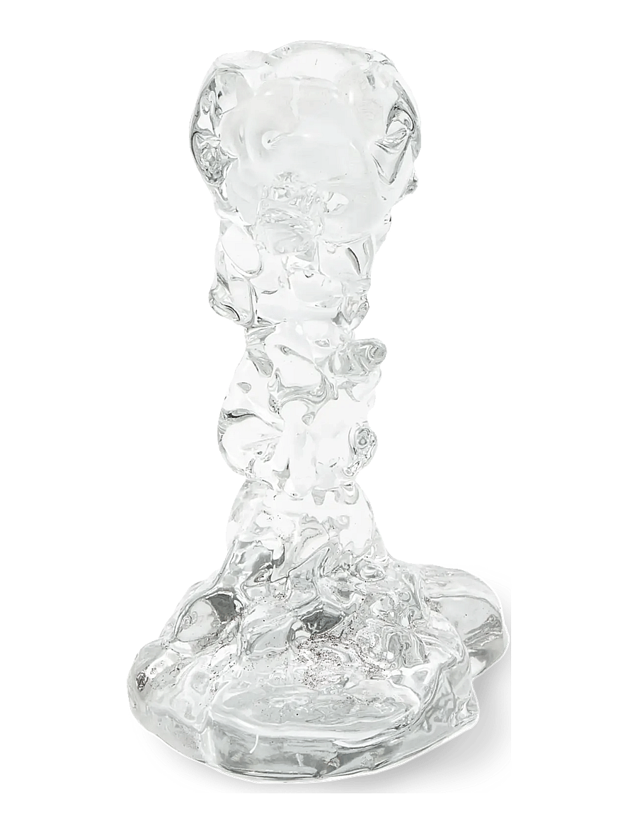POLSPOTTEN - drip candle holder glass S - transparent - 5
