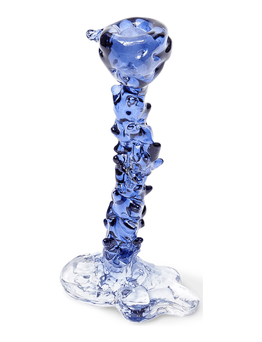 POLSPOTTEN - Drip candle holder - küünlajalad - dark blue - 1