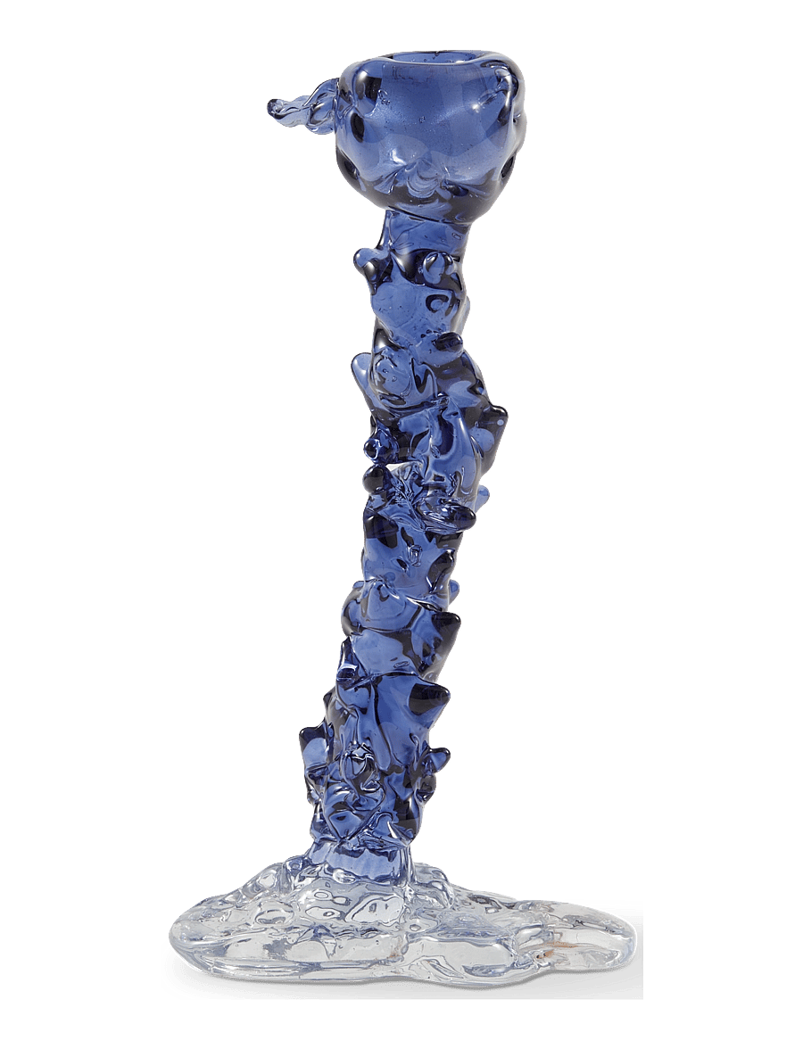 POLSPOTTEN - Drip candle holder - küünlajalad - dark blue - 5