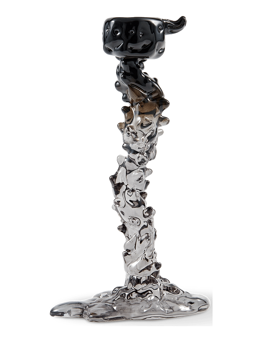 POLSPOTTEN - Drip candle holder - küünlajalad - black - 3