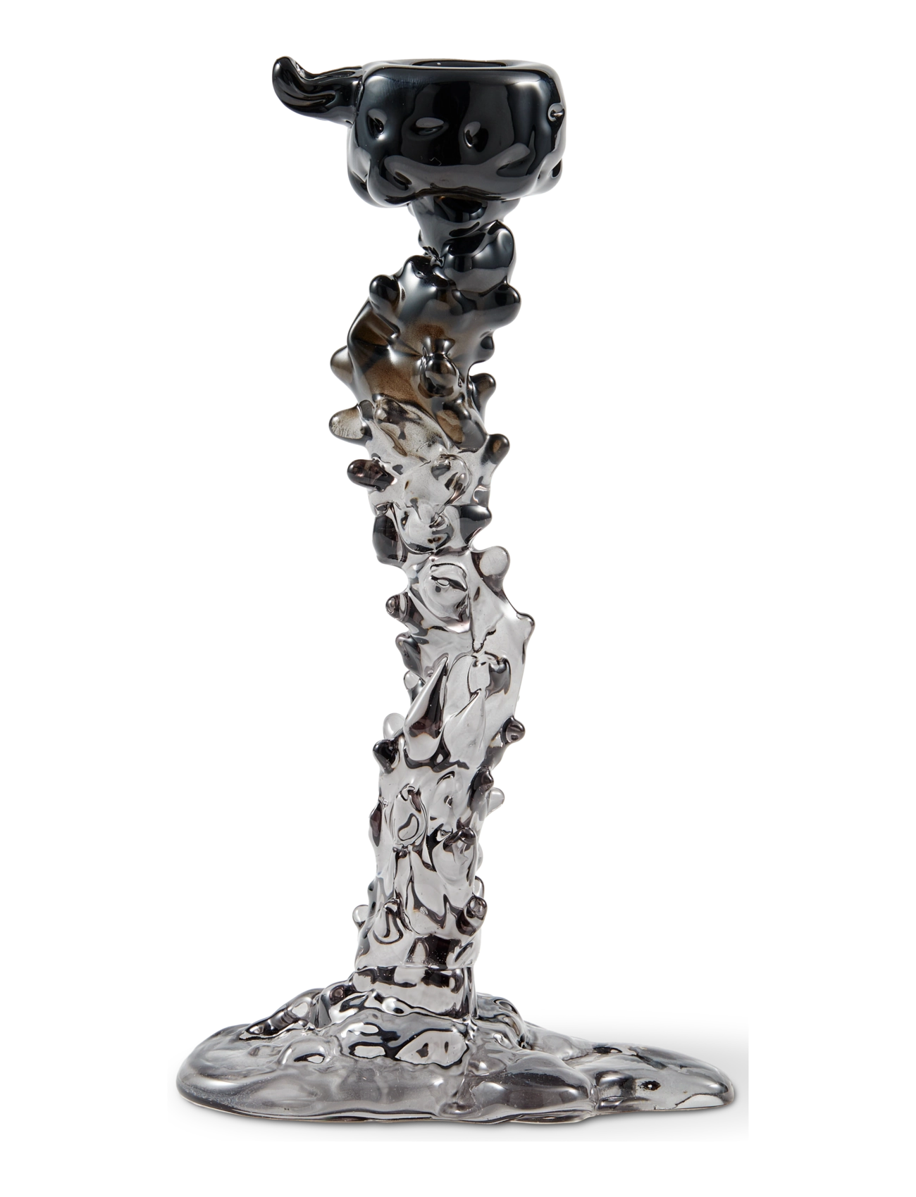 POLSPOTTEN - Drip candle holder  - küünlajalad - black - 4