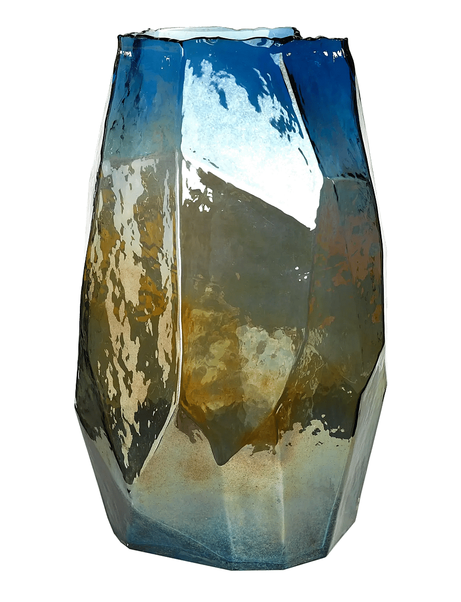 POLSPOTTEN - Vase graphic luster L - multi-colour - 0