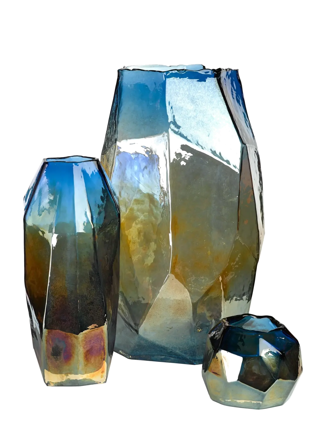 POLSPOTTEN - Vase graphic luster L - multi-colour - 1