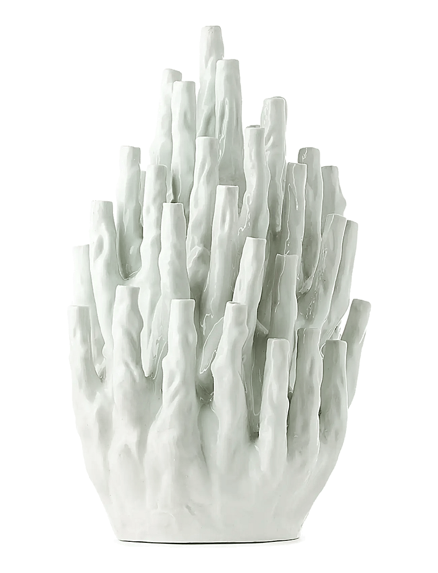 POLSPOTTEN - Vase coral - vasen - white - 1