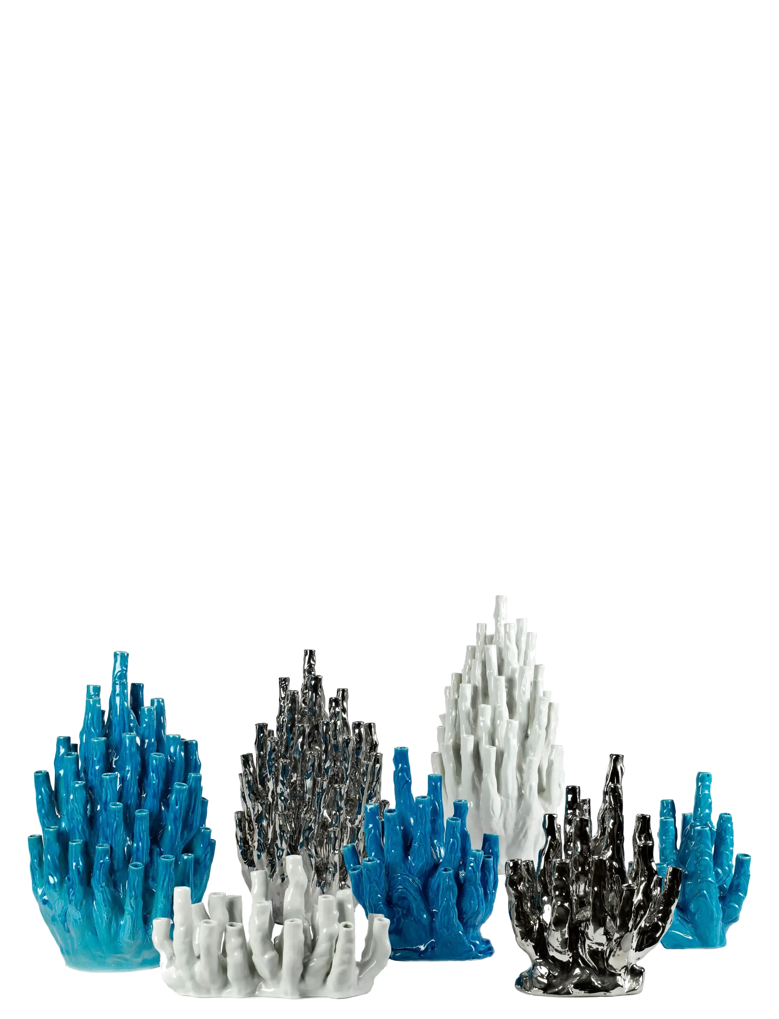 POLSPOTTEN - Vase coral reef white - white - 2