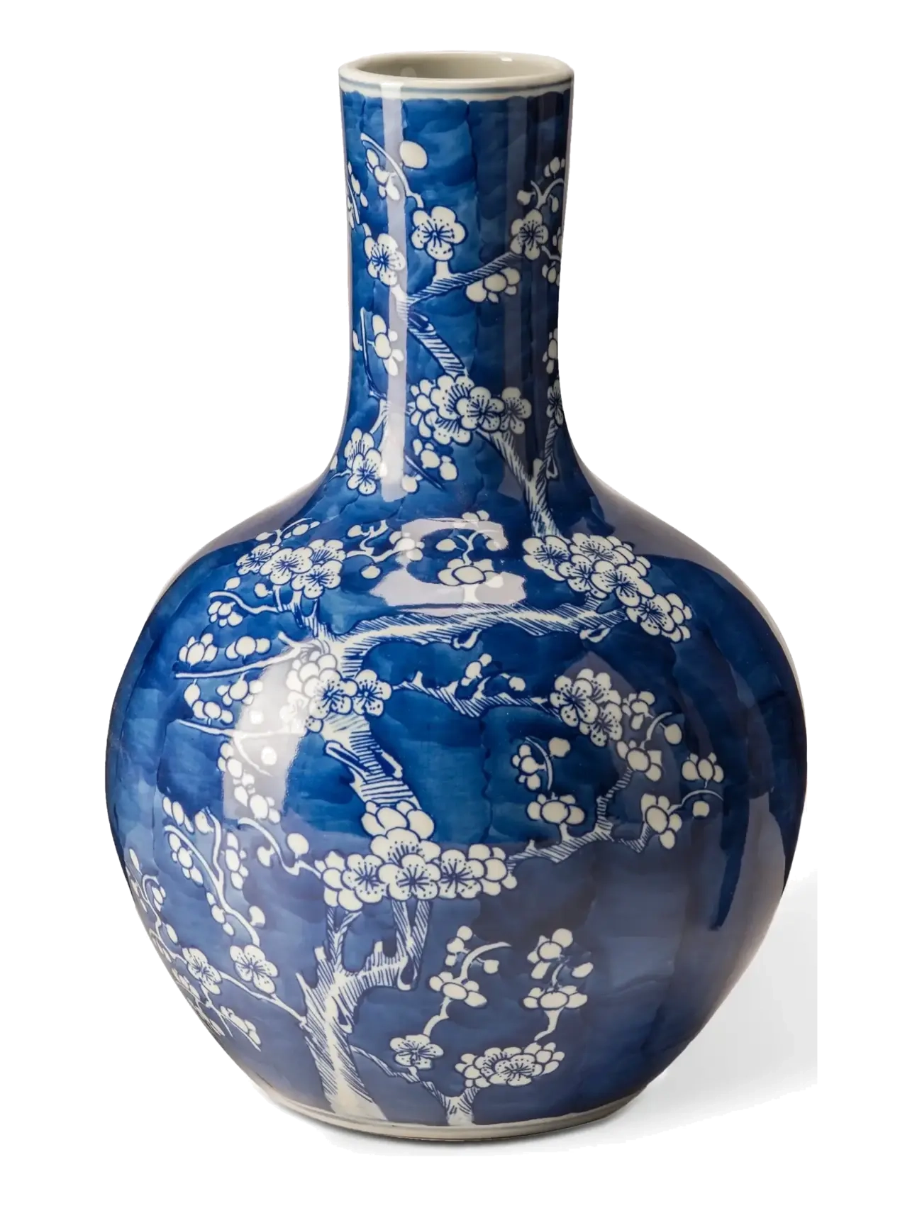POLSPOTTEN Vase Blossom blue L - Vaser - DARK BLUE / blue