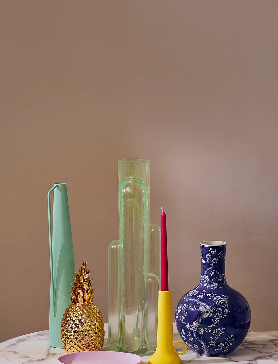 POLSPOTTEN - Vase Blossom - dark blue - 2