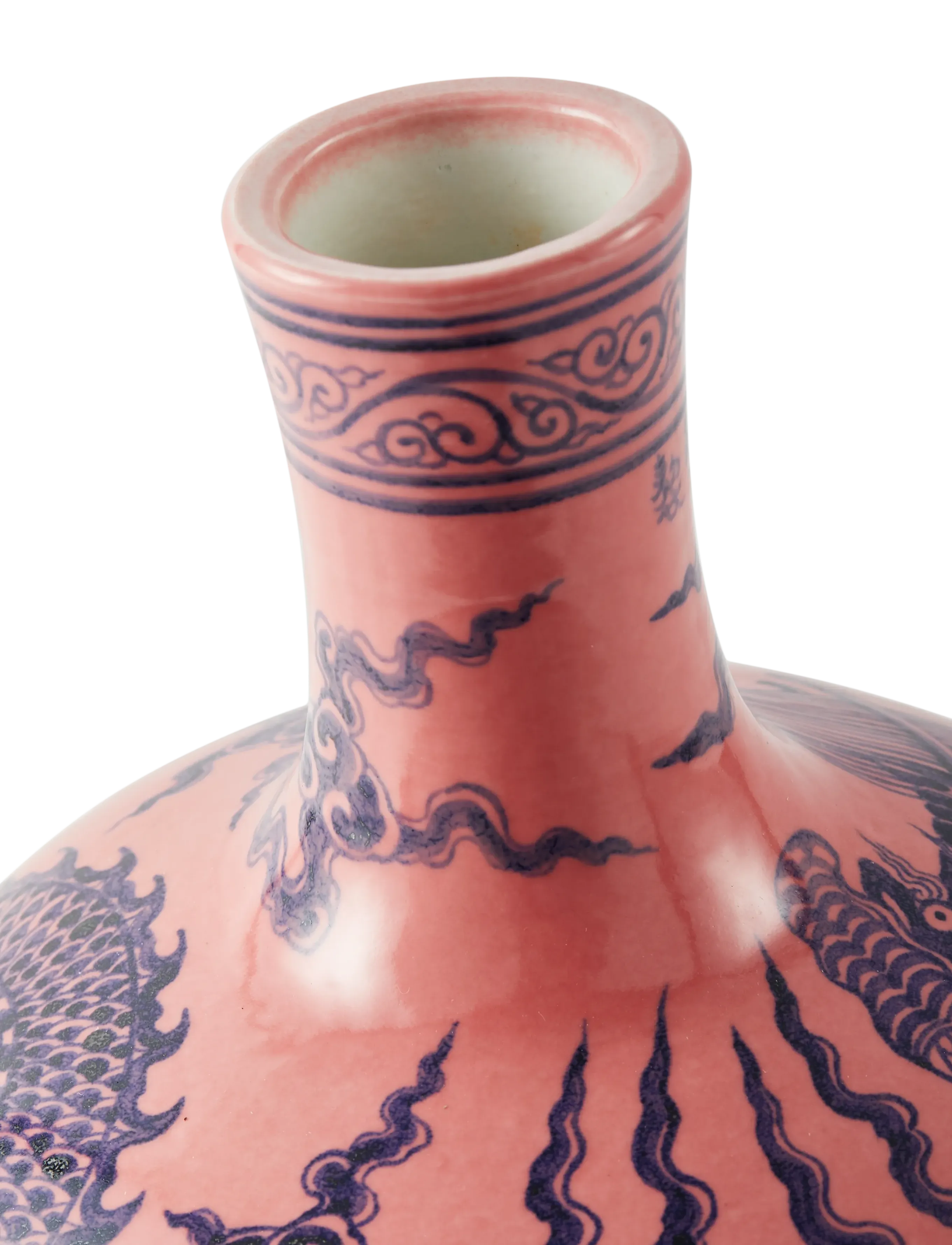 POLSPOTTEN - vase dragon pink - vaser - light pink - 5