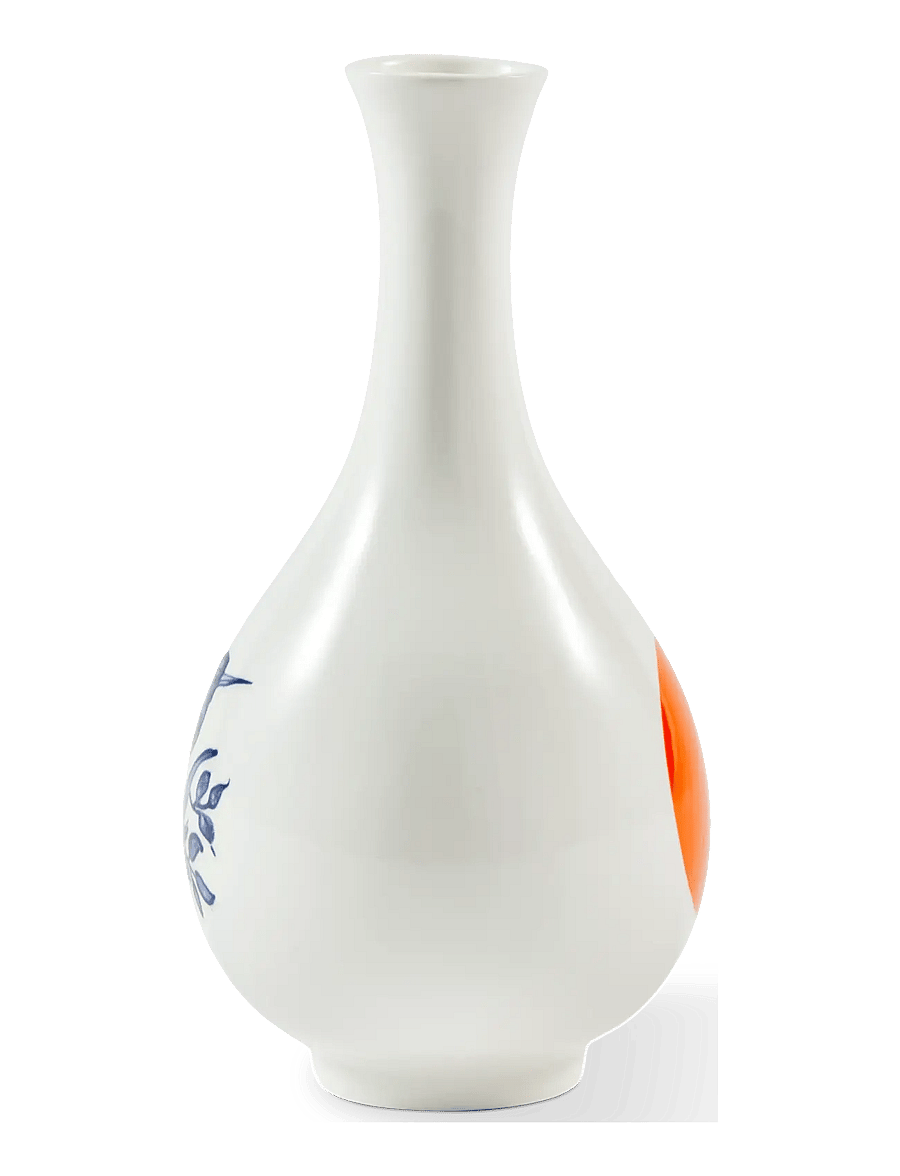 POLSPOTTEN - vase small bird orange - orange - 3