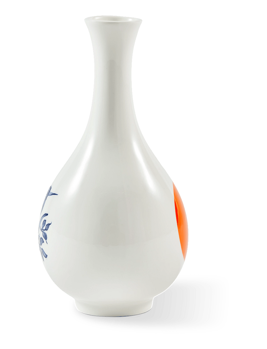 POLSPOTTEN - vase small bird - vaasid - orange - 3