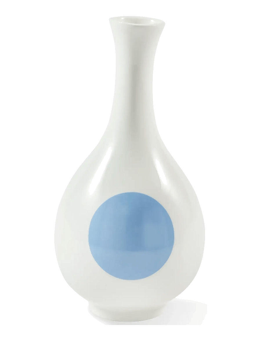 POLSPOTTEN - vase small bird blue - dark blue - 2