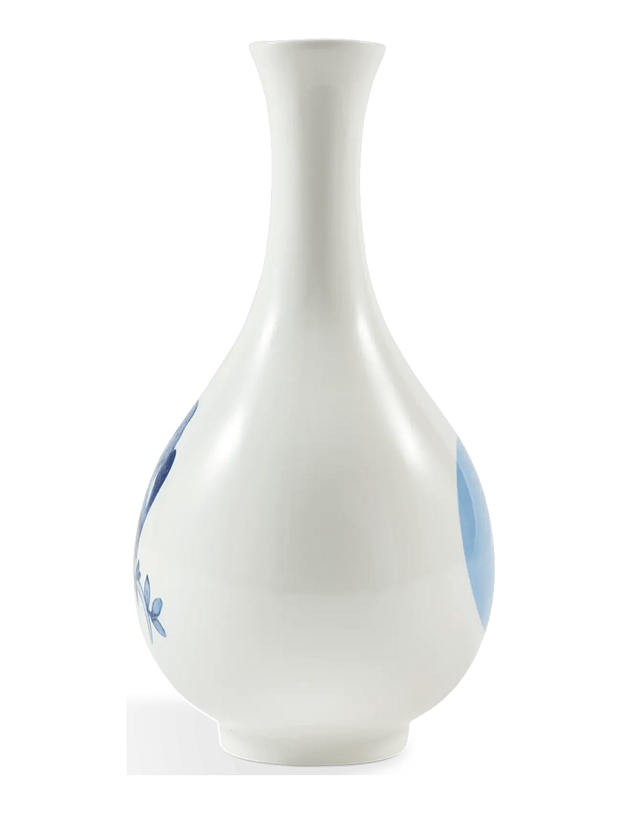 POLSPOTTEN - vase small bird blue - dark blue - 4