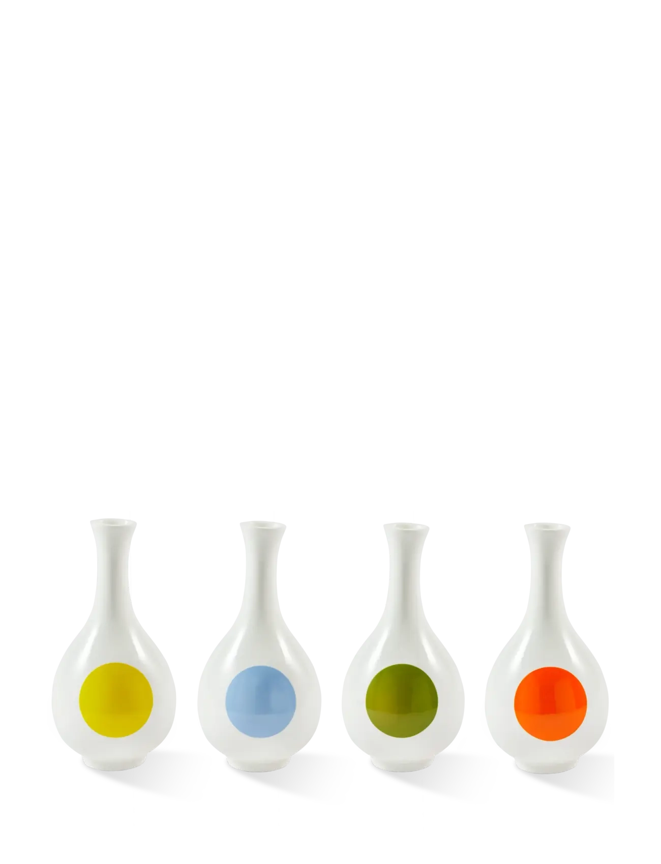 POLSPOTTEN - vase small bird green - dark green - 4