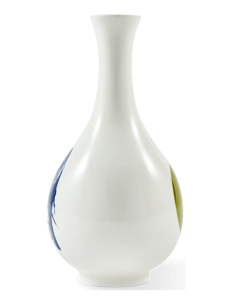 POLSPOTTEN - vase small bird green - dark green - 5