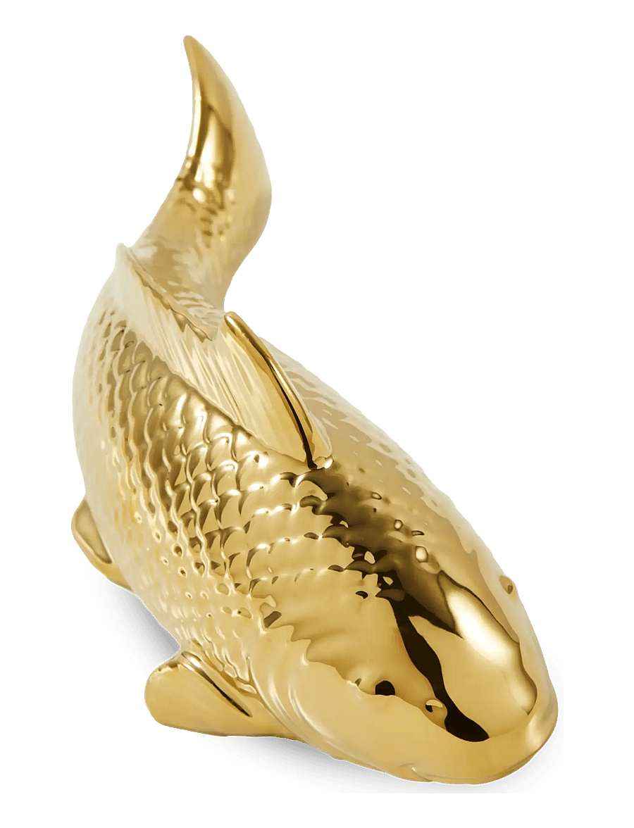POLSPOTTEN - plate tuna fish - figuren & skulpturen - white - 1