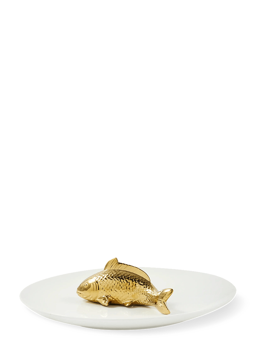 POLSPOTTEN - plate tuna fish - figuren & skulpturen - white - 3