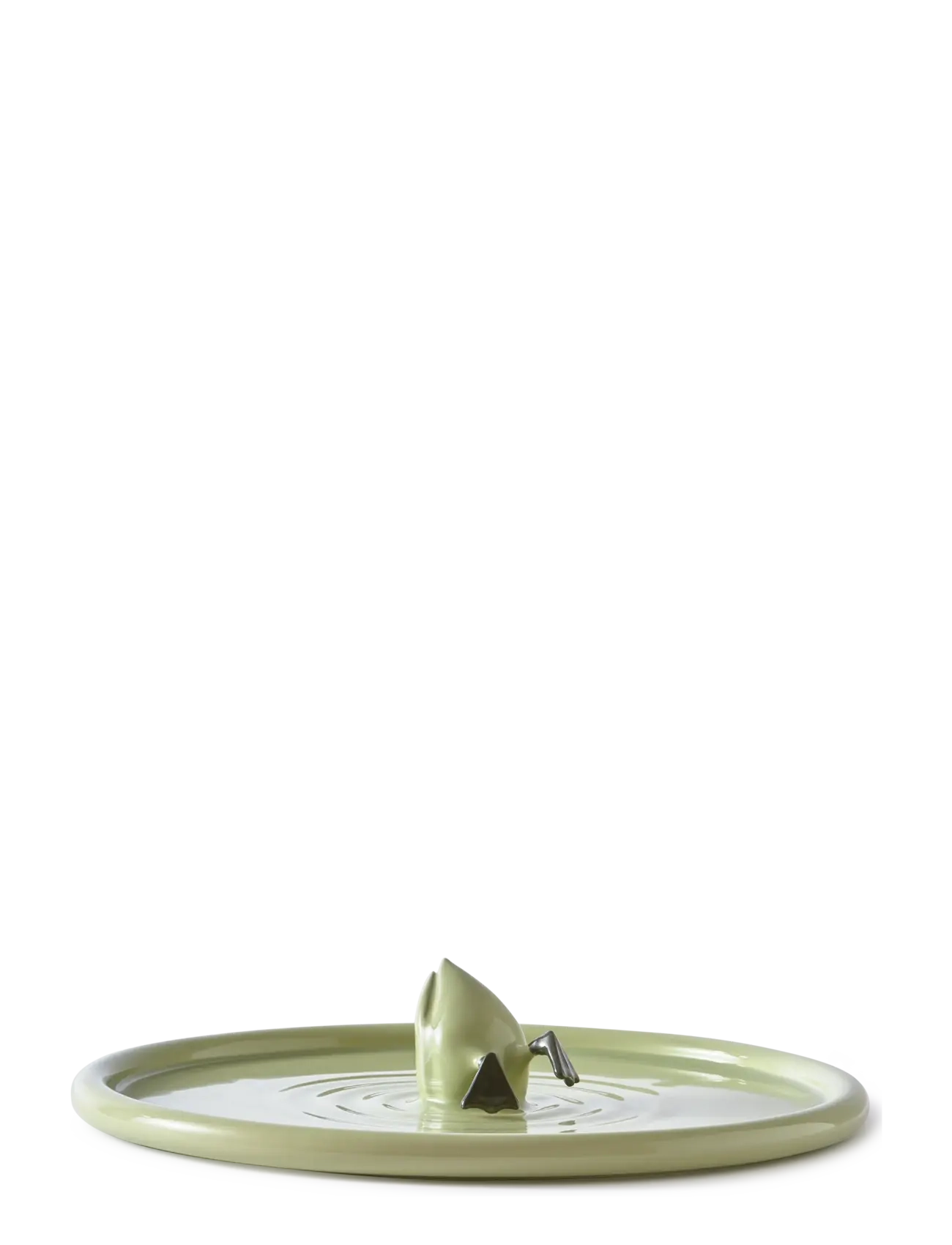 POLSPOTTEN - plate diving duck - green grey - 3