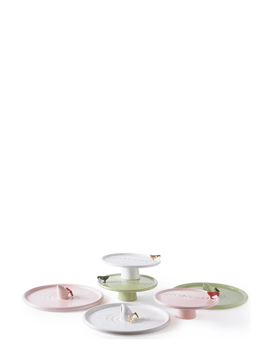 POLSPOTTEN - plate diving duck pink - light pink - 2