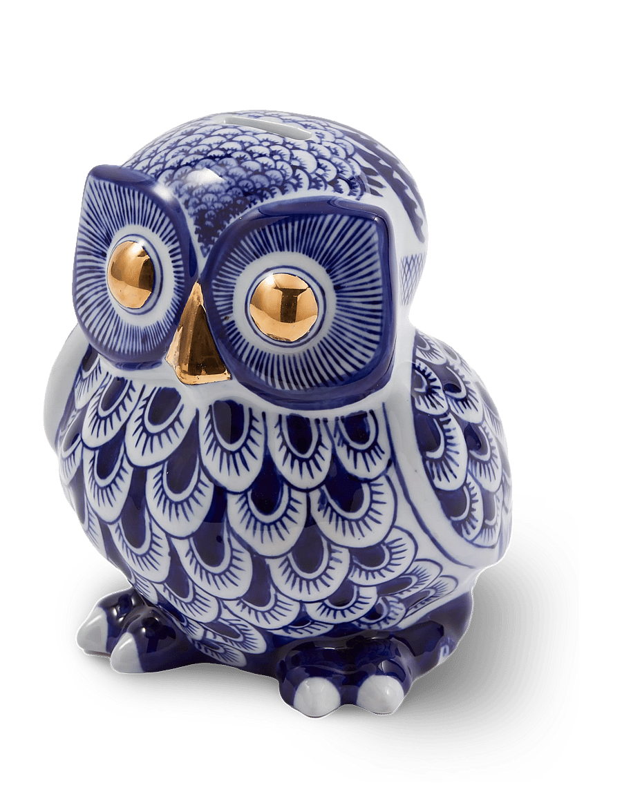 POLSPOTTEN - piggy bank - figuri ja skulptuurid - dark blue - 1